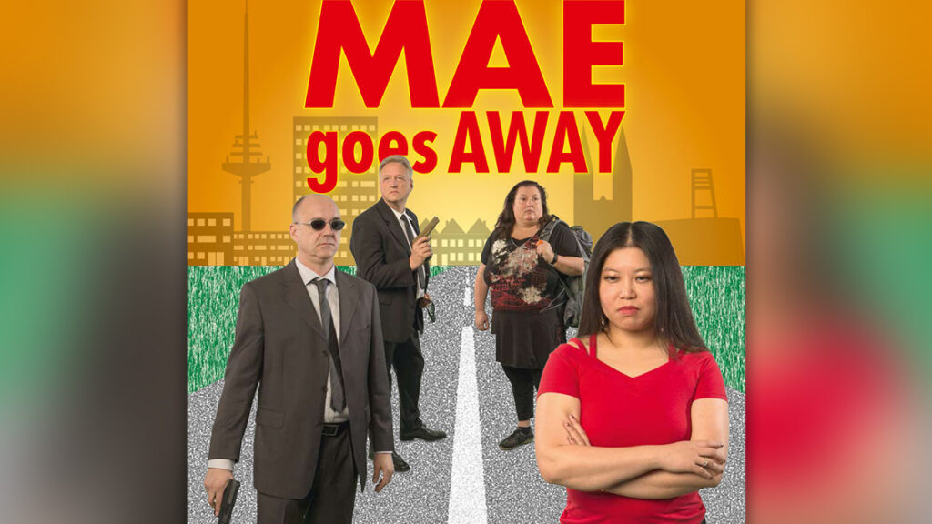 Mae goes away - Beitragsbild / Plakat