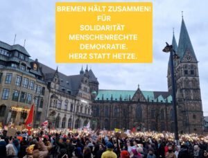 Read more about the article Gemeinsam laut gegen Rechts